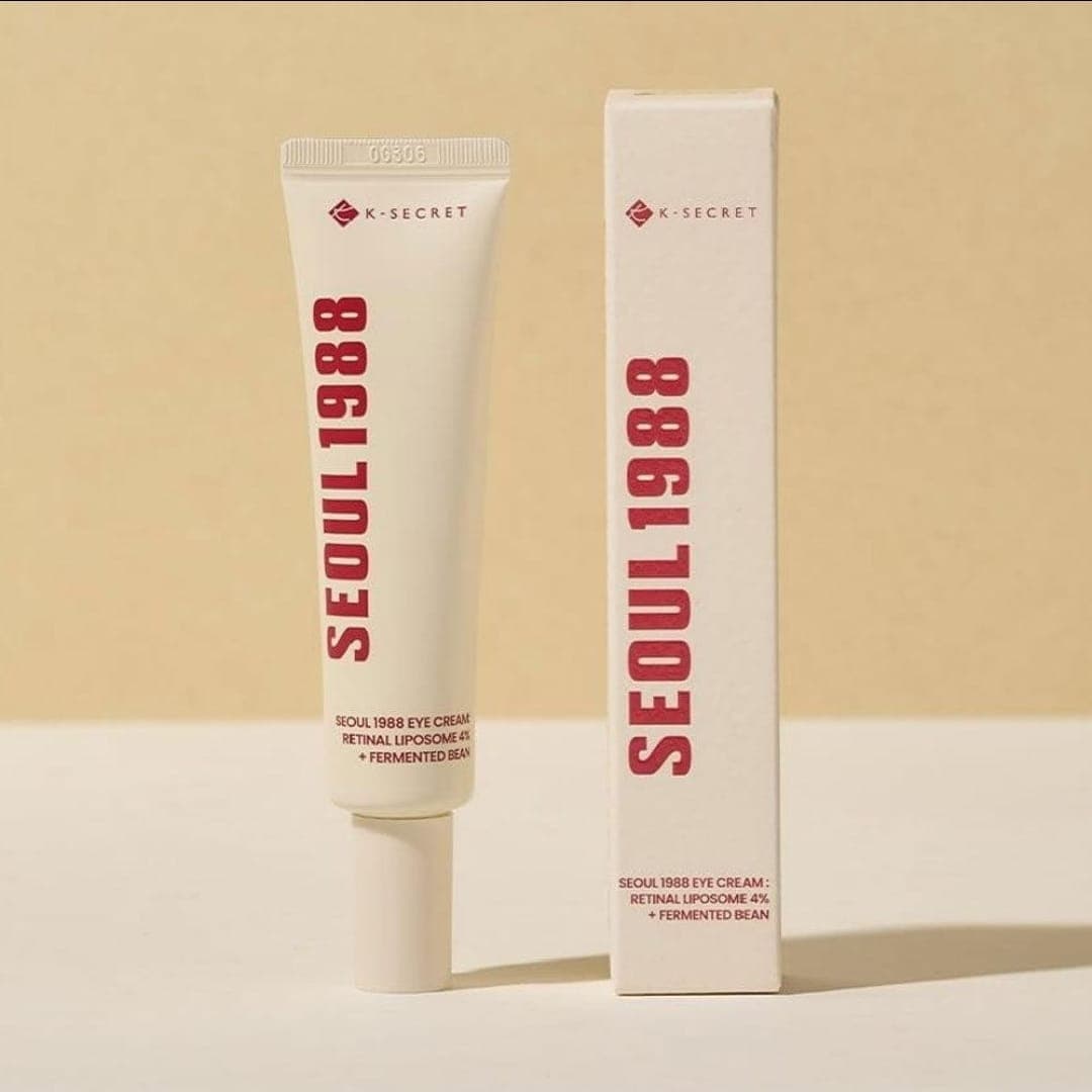 K-Secret SEOUL 1988 Eye Cream: Retinal Liposome 4% + Fermented Bean 30ml